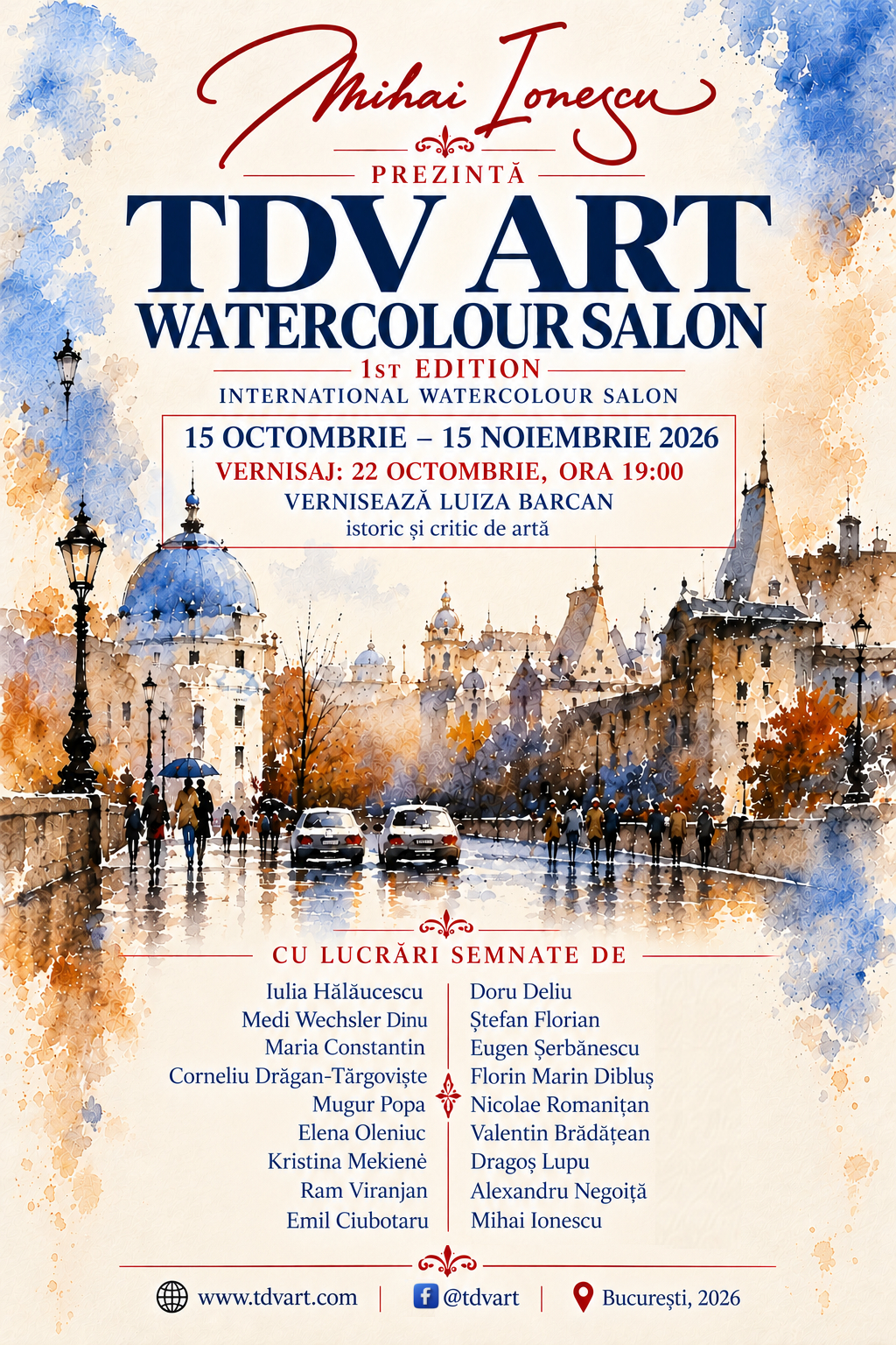 TDV ART INTERNATIONAL WATERCOLOUR SALON